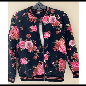 Zara floral jacket (Girl 11-12)